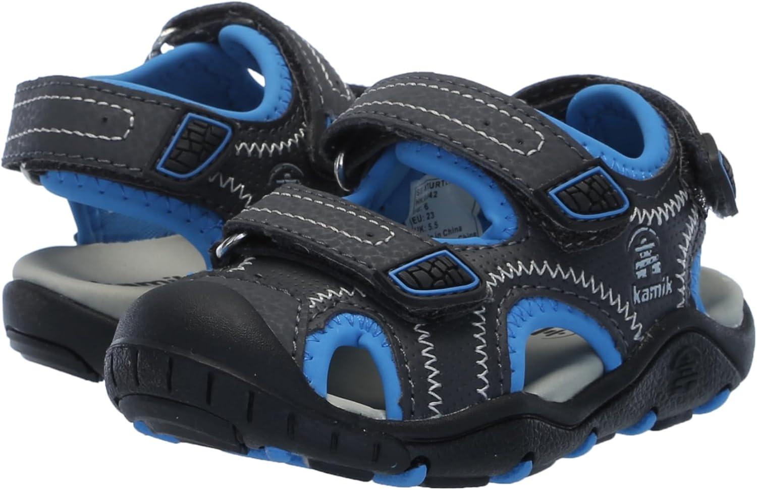 imageKamik Child Seaturtle 2 SandalGreyLight Blue