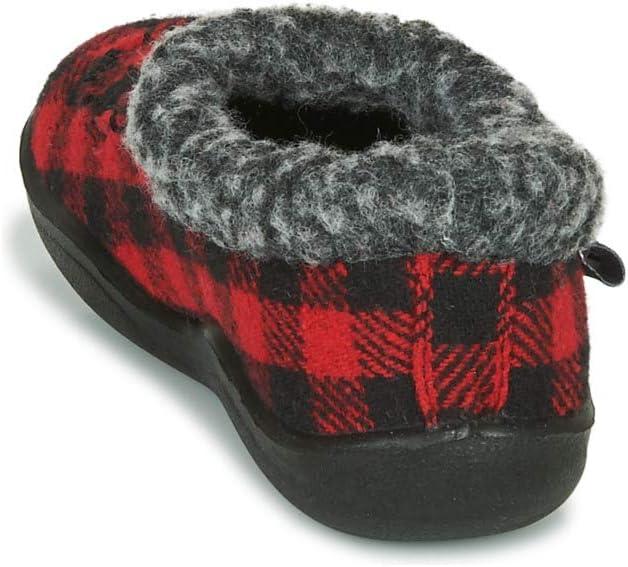 imageKamik Kids Cozycabin2 SlippersRedBlack