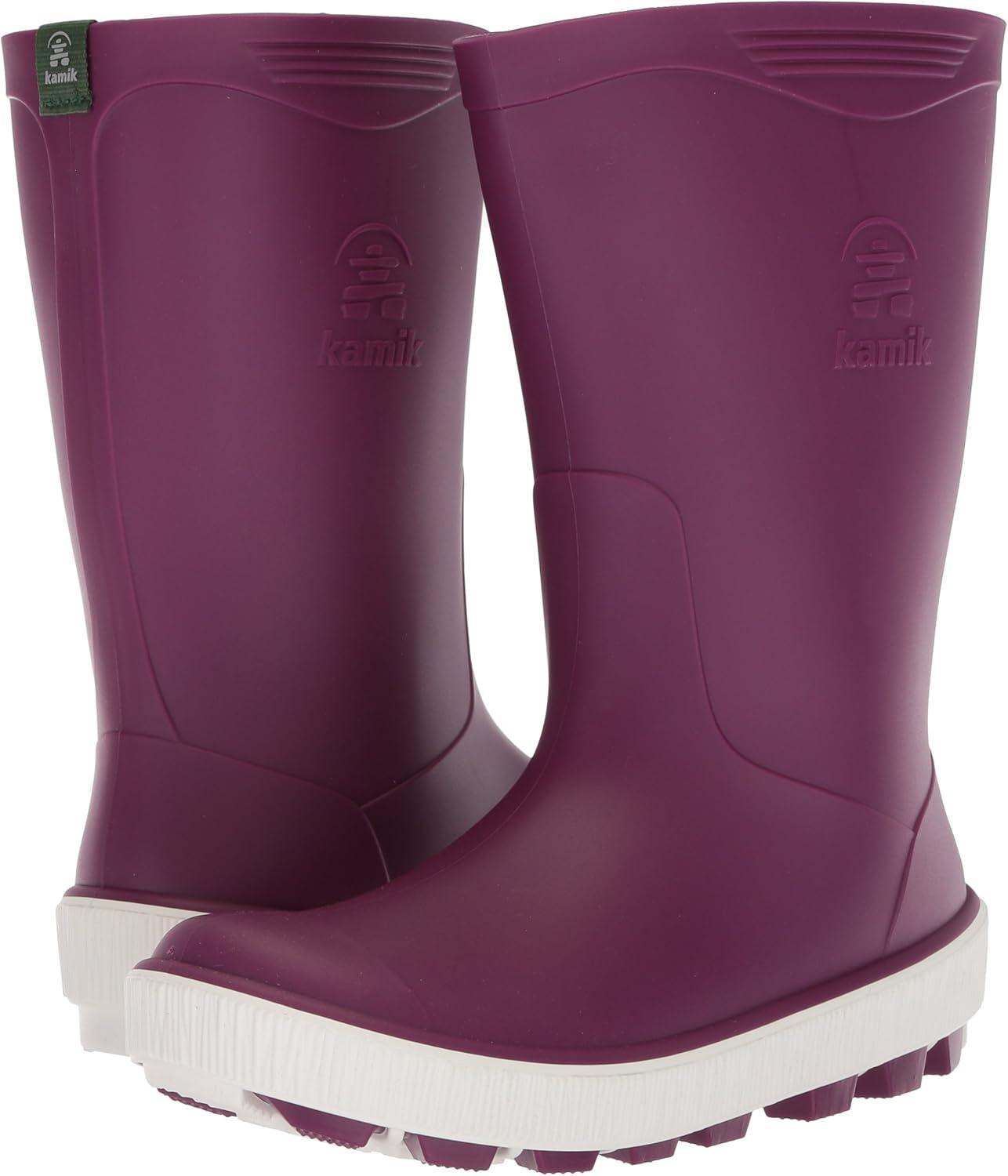 imageKamik Kids Riptide Rain BootsLilacPurpleDark Purple