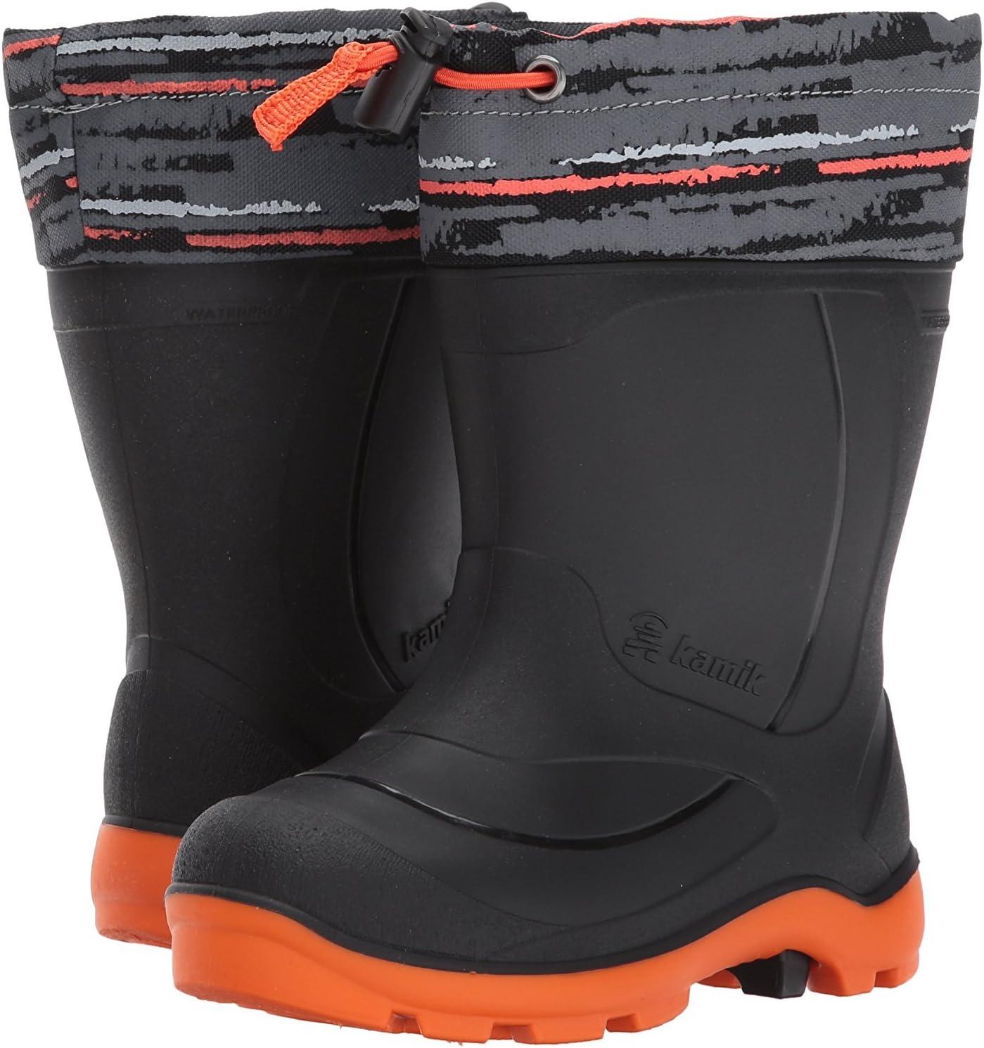 imageKamik Kids Snobuster 2 Winter BootsCharcoalOrange