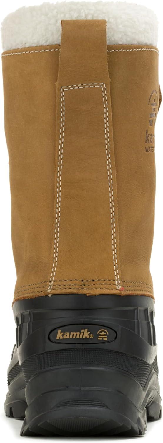 imageKamik Mens Alborg Cold Weather Snow Boot 40C Comfort rated Seam Sealed Waterproof HEAT MXTan