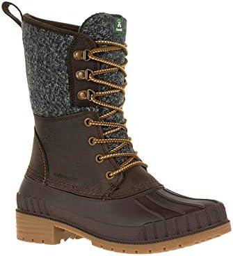 imageKamik Seinna 2 Snow Boots for Women Seamsealed Waterproof HEATMX Thermal Insulation Removable EVA InsoleBrown Db2