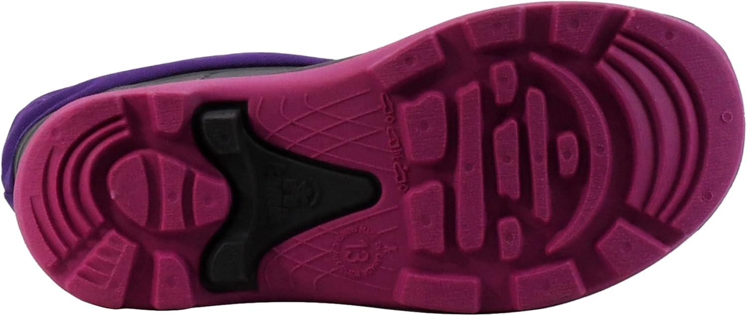 imageKamik Snobuster 1 Kids Snow Boots Waterproof Thermal Liner ampamp Adjustable Snow CollarPurpleMagenta