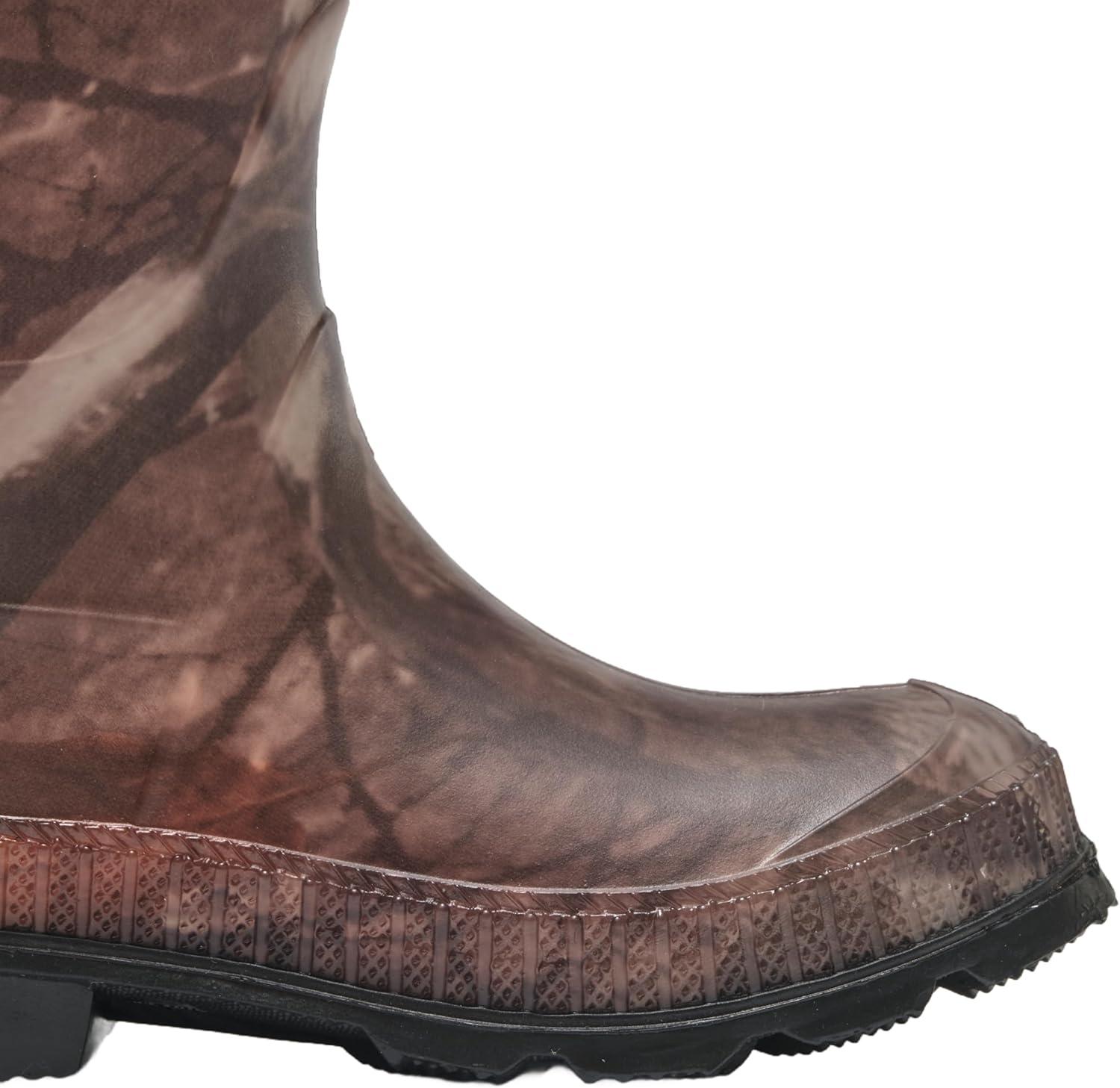 imageKamik Stomp Rain Boot for Kids Waterproof and Warm Felt FootbedCamouflage