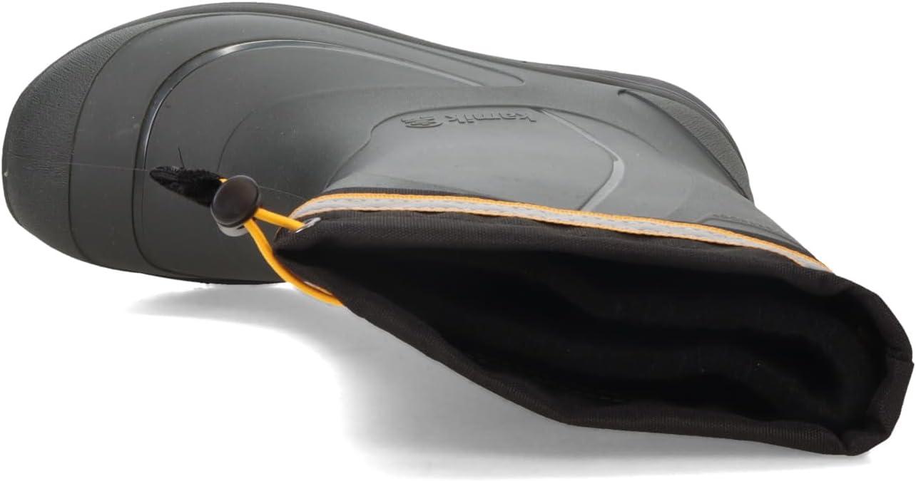 imageKamik UnisexChild Snobuster 3 Warm Waterproof Winter Boots SnowBlk Orange Khaki