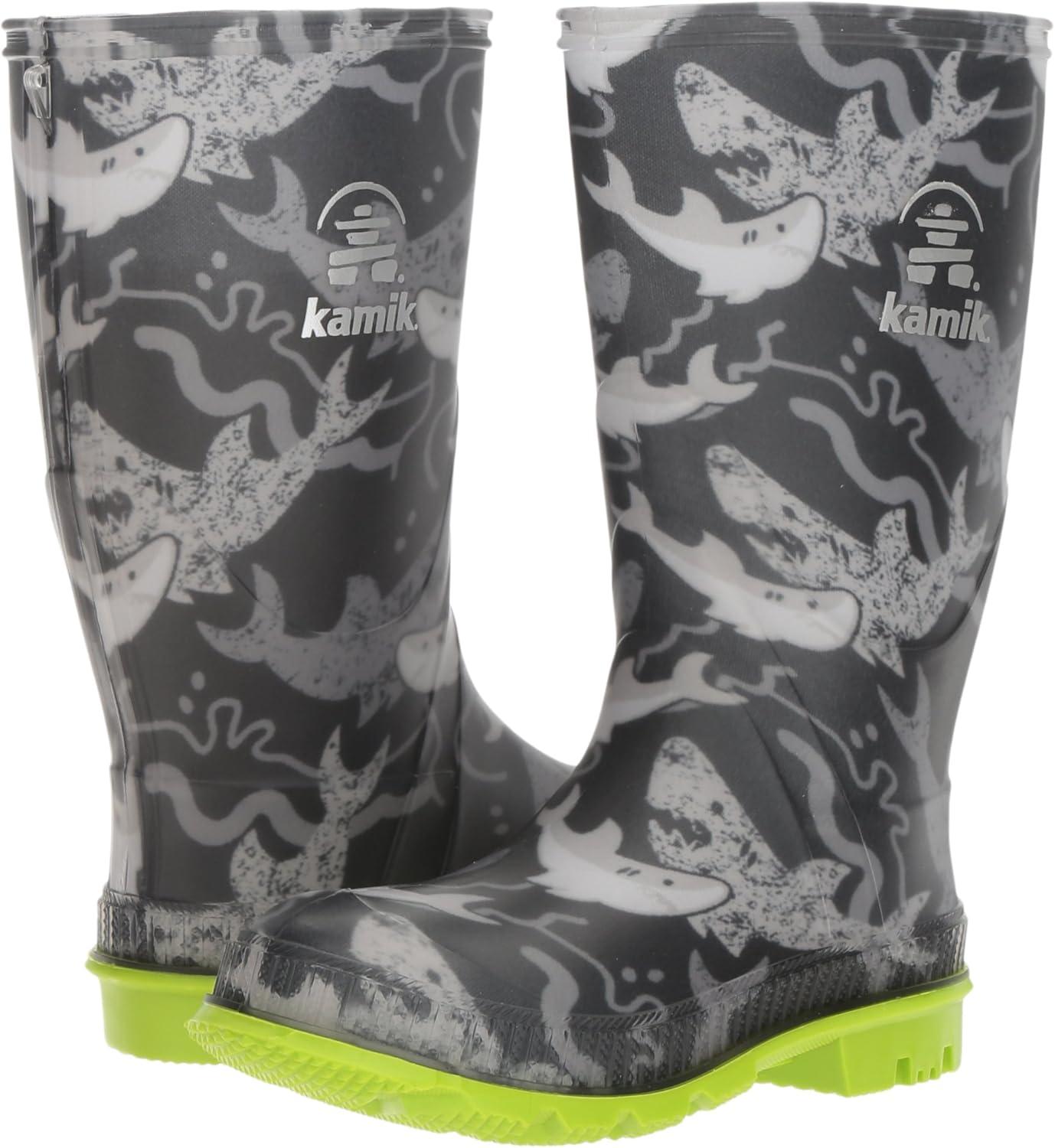 imageKamik UnisexChild Stomp2 Rain BootBlack