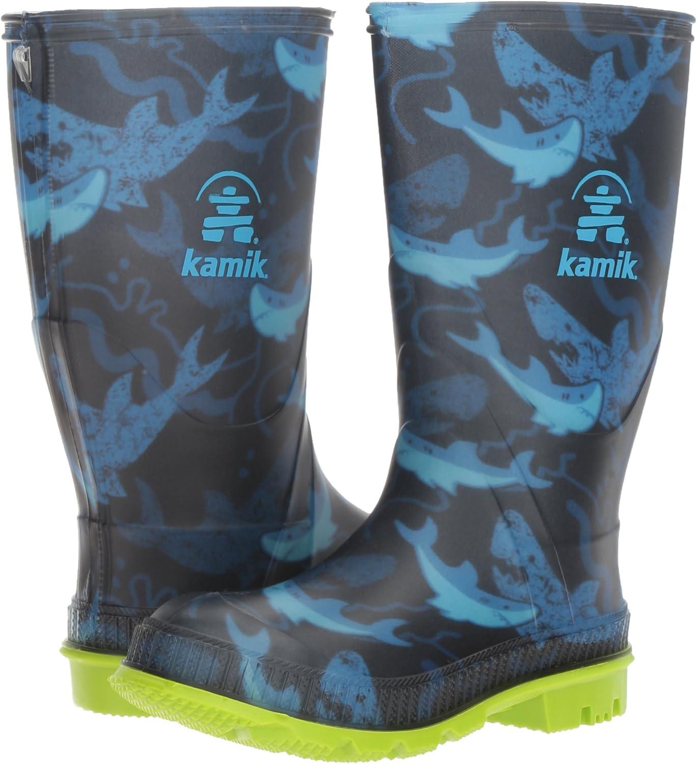 imageKamik UnisexChild Stomp2 Rain BootBlue