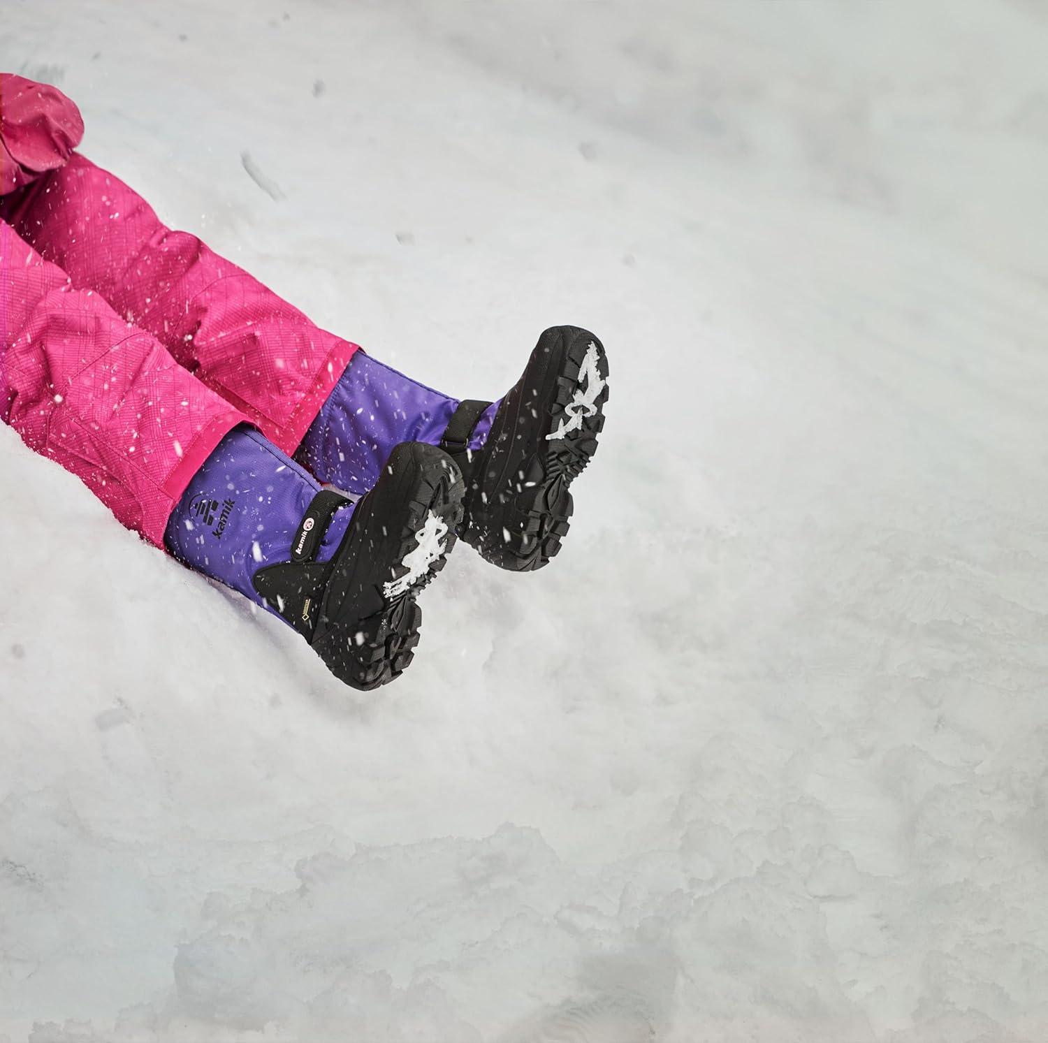 imageKamik UnisexChild Waterbugw Snow BootNavyBlue