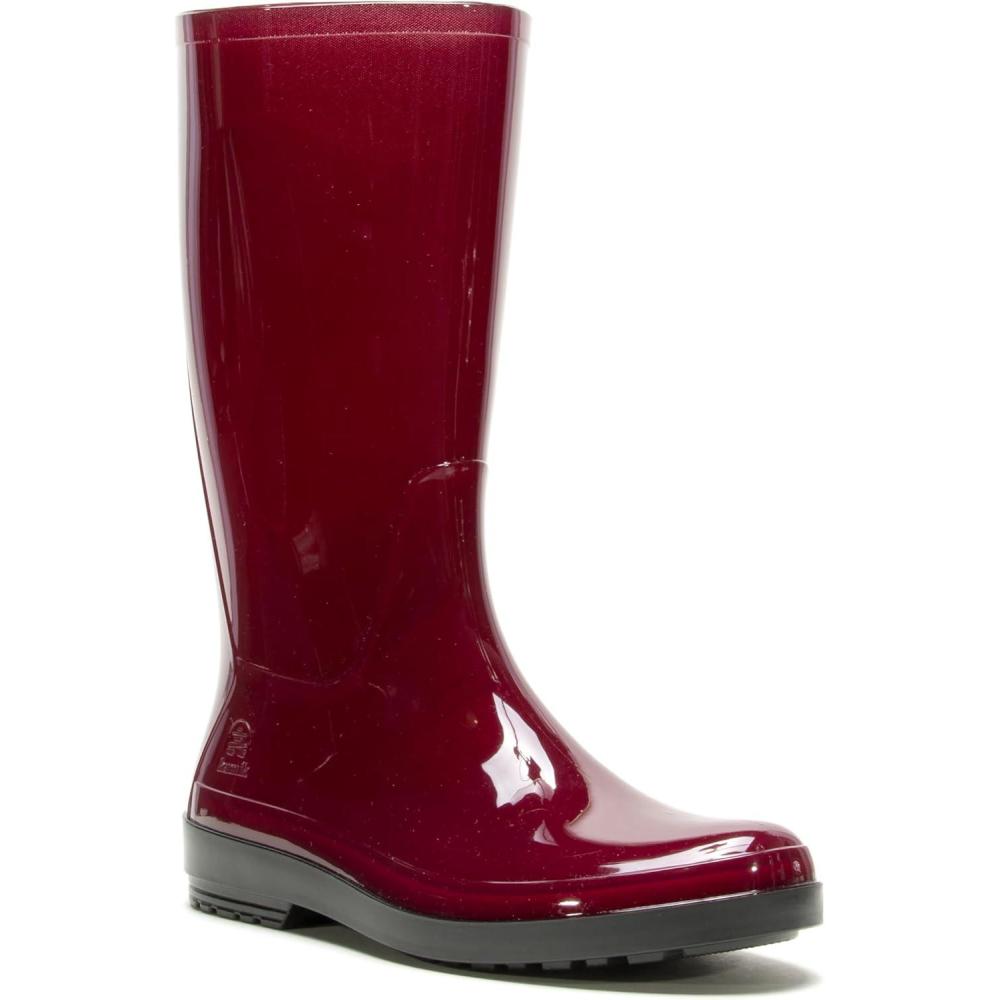imageKamik Heidi2 Rain Boot Waterproof Rain Boots Cushy Comfort in Wellies EcoFriendly Recyclable Garden FootwearNew Red