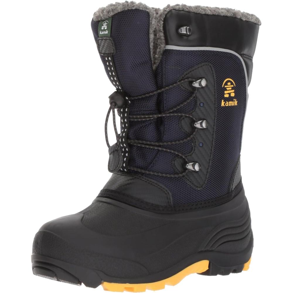 imageKamik Kids Luke Snow BootNavyYellow