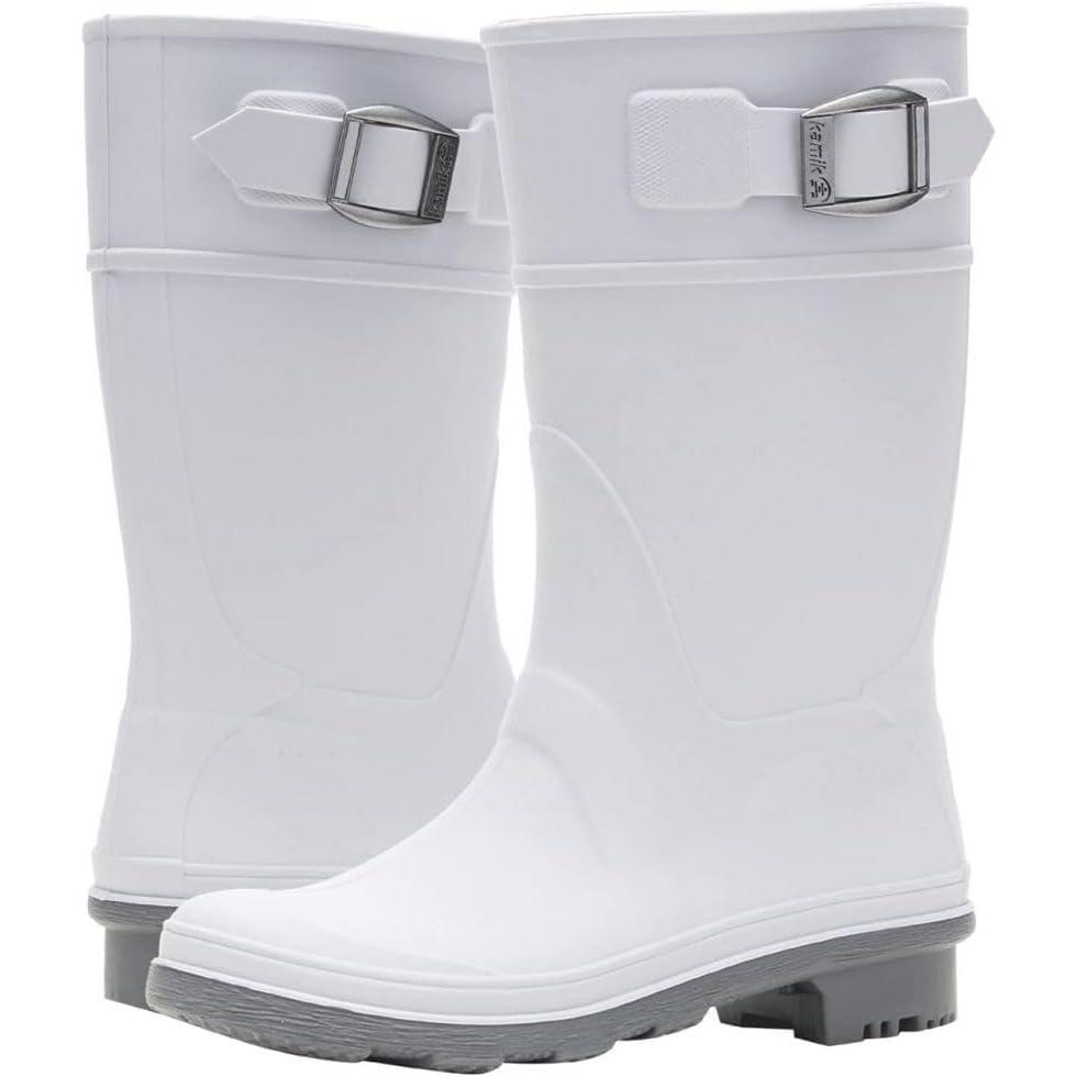 imageKamik Kids Raindrops Rain BootsCharcoal