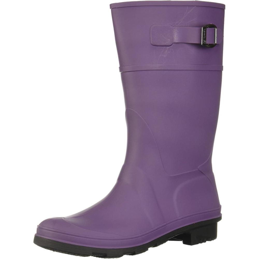 imageKamik Kids Raindrops Rain BootsEggplant