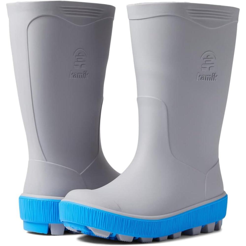 imageKamik Kids Riptide Rain BootsLilacPurpleGrayLt Blue