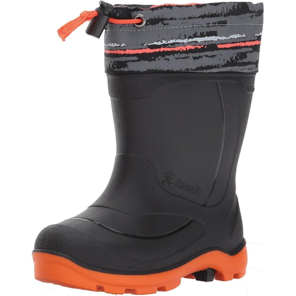 imageKamik Kids Snobuster 2 Winter BootsCharcoalOrange