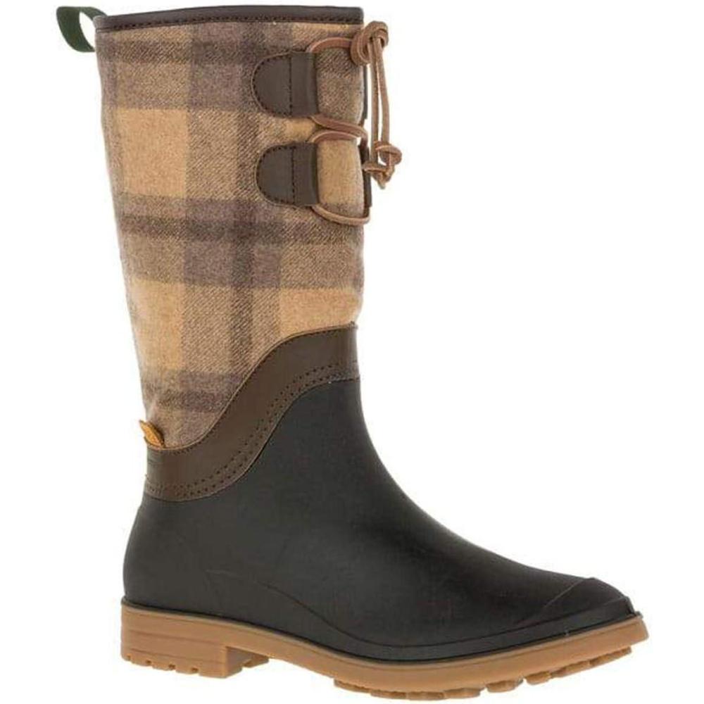 imageKamik Womens Abigail Rain BootsBeige Plaid