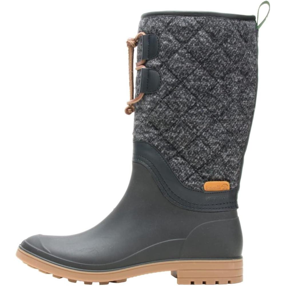 imageKamik Womens Abigail Rain BootsBlackWhite