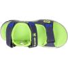 Kamik Boy’s Fisherman Flat Sandal(Navy/Lime)