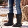 Kamik Greenbay 4 Men’s Winter Boot Waterproof Nylon Shell Removable Liner Rated to -40 °C(Black)