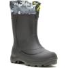 Kamik Kids’ Snobuster 2 Winter Boots(Black/Charcoal)