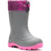 Kamik Kids’ Snobuster 2 Winter Boots(Black/Charcoal/Magenta)