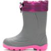 Kamik Kids’ Snobuster 2 Winter Boots(Black/Charcoal/Magenta)