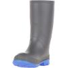 Kamik Kids Stomp Waterproof Rain Boots,Charcoal/Blue,13