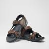Kamik Men’s Ankle Strap Sandals(Brown)