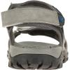 Kamik Men’s Ankle Strap Sandals(Grey Lt Grey Lgy)