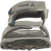 Kamik Men’s Ankle Strap Sandals(Light Grey)