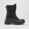 Kamik Nation Plus Snow Boot – Waterproof Shoes for Men – 8mm Liner – Traction Outsole & Snow Boots(Black)