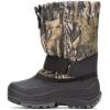 Kamik Rocket Insulated Snow Boots – Waterproof Upper for Kids Snow Boots – Adjustable Collar & Lace Lock(Mossy Oak Country)