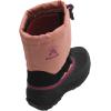 Kamik Rocket Insulated Snow Boots – Waterproof Upper for Kids Snow Boots – Adjustable Collar & Lace Lock(Pink/Peach)