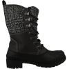 Kamik Seinna 2 Snow Boots for Women, Seam-sealed Waterproof, HEAT-MX Thermal Insulation, Removable EVA Insole(Charcoal)