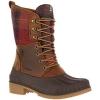 Kamik Seinna 2 Snow Boots for Women, Seam-sealed Waterproof, HEAT-MX Thermal Insulation, Removable EVA Insole(Dark Brown)