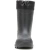 Kamik Snobuster 1 Kids’ Snow Boots, Waterproof, Thermal Liner & Adjustable Snow Collar(Black)