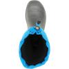 Kamik Snobuster 1 Kids’ Snow Boots, Waterproof, Thermal Liner & Adjustable Snow Collar(Charcoal/Blue)