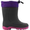 Kamik Snobuster 1 Kids’ Snow Boots, Waterproof, Thermal Liner & Adjustable Snow Collar(Purple/Magenta)