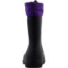 Kamik Snobuster 1 Kids’ Snow Boots, Waterproof, Thermal Liner & Adjustable Snow Collar(Purple/Navy)