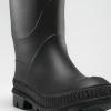 Kamik Stomp Rain Boot for Kids – Waterproof and Warm Felt Footbed(Black)