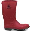 Kamik Stomp Rain Boot for Kids – Waterproof and Warm Felt Footbed(Red)