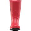 Kamik Stomp Rain Boot for Kids – Waterproof and Warm Felt Footbed(Red)