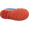 Kamik Stomp Rain Boot for Kids – Waterproof and Warm Felt Footbed(Strong Blue/Orange)