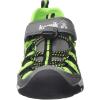Kamik Unisex Kid’s Closed Sandals, 14 Little Kid(Grey Charcoal Lime Cl2)
