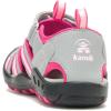 Kamik Unisex-Child Crab Sport Sandal(Grey/Pink)