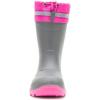 Kamik Unisex-Child Snobuster 3 Warm Waterproof Winter Boots Snow(Charcoal/Magenta)