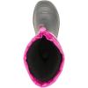 Kamik Unisex-Child Snobuster 3 Warm Waterproof Winter Boots Snow(Charcoal/Magenta)