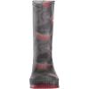 Kamik Unisex-Child Stomp2 Rain Boot(Charcoal/Red)