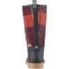 Kamik Women’s Abigail Rain Boots(Red Plaid)