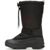 Kamik Women’s Greenbay 4 Waterproof Winter Boot with Removable Insulated Liner and Anti‑Slip Outsole(Black)