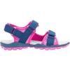 Kamik girl’s Ankle Strap Sandal(Navy/Magenta)